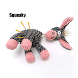 Cecuca Donkey Corduroy Chew Toy - Fun and Durable Toy for Dogs