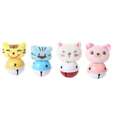 Cat Bell Plush Toy - Cecuca Funny Animal Shape Interactive Kitten Accessories