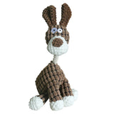 Cecuca Donkey Corduroy Chew Toy - Fun and Durable Toy for Dogs