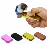 Cecuca Parrot Feeder Mini Iron Tank - Bird Training & Growth Interactive Toy
