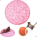 Cecuca Cat Ball Toy Set with Fun Tracker and Fluffy Tail