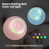 Cecuca Smart Cat Toy Ball with LED Light - Interactive & USB Rechargeable