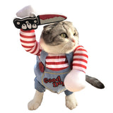 Cecuca Pet Halloween Costume - Funny Cosplay Apparel for Dogs and Cats