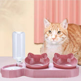 Cecuca Automatic Pet Feeder and Water Dispenser for Cats and Dogs