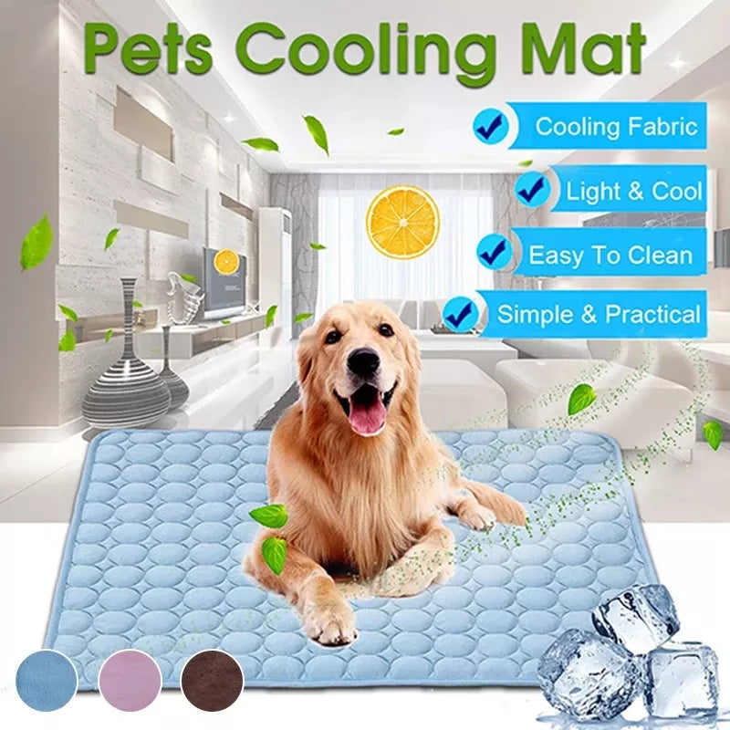 Cecuca Cooling Dog Mat - Breathable and Comfortable Summer Pad