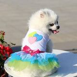 Cecuca Pet Princess Dress - Elegant Apparel for Dogs and Cats