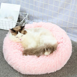 Cecuca Cozy Long Plush Pet Nest - Removable, Washable, Warm Dog Bed
