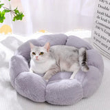 Cecuca Flower-Shaped Pet Bed - A Cozy Retreat for Indoor and Outdoor Lounging