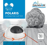 Cecuca Polaris Interactive Cat Toy: USB Rechargeable Pet Toy for Indoor Cats