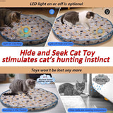 Cecuca Electric Cat Toy: Hide & Seek Kitten Chirping & Motion Interactive Exercise Cover