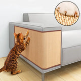 Cecuca Bamboo Cat Scratch Mat for Sofa and Wall Protection