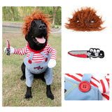 Cecuca Pet Halloween Costume - Funny Cosplay Apparel for Dogs and Cats
