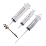 Cecuca 150ml Parrot Feeding Syringe with Soft Esophagus for Pet Birds