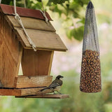 Cecuca Wild Bird Feeder Kit with Thistle Seed Bag Funnel for Finch Feeders and Safe Food Supply