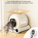 Cecuca Self-Cleaning Cat Litter Box by Tonepie