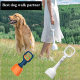 Cecuca Pet Pooper Scooper: Portable Waste Pick Up for Easy Grass & Gravel Cleaning