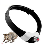 Cecuca Electric Smart Laser Collar for Cats, USB Rechargeable Interactive Toy