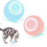 Cecuca Smart Cat Toy Ball with LED Light - Interactive & USB Rechargeable