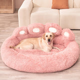 Cecuca Fluffy Dog Bed - Cozy Retreat for Your Furry Friend
