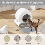 Cecuca Self-Cleaning Litter Box for Large Cats with Ionic Deodorizer