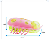 Cecuca Electric Insect Cat Toy: Interactive Automatic Flip Vibration Pet Beetle Mini Robot Bug